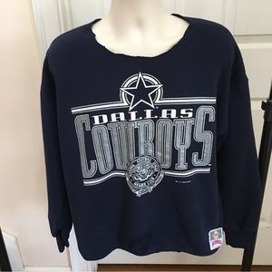 NUTMEG DALLAS COWBOYS 1993 VIntage Sweatshirt (Upcycled) RARE NUTMEG LABEL